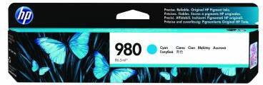 HP 980 Original Ink Cartridge D8J07A Cyan