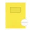 Silvine Exercise Book EX103 Yellow Ruled A5 17.8 x 22.9 cm Pack of 10