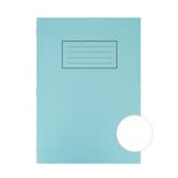 Silvine Exercise Book A4 Plain Blue 80 Pages Pack of 10