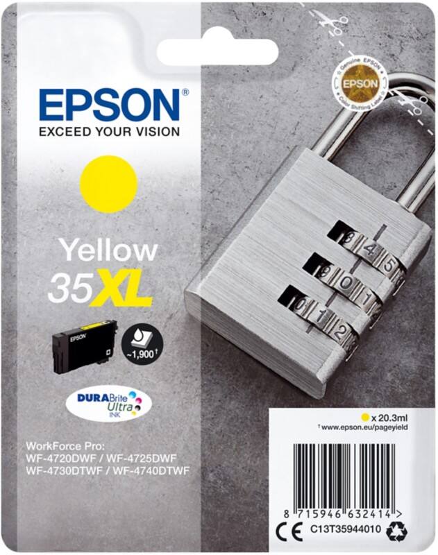 Epson 35XL Original Ink Cartridge C13T35944010 Yellow