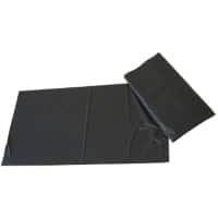 Paclan Medium Duty Bin Bags 75 L Black PE (Polyethylene) Pack of 200