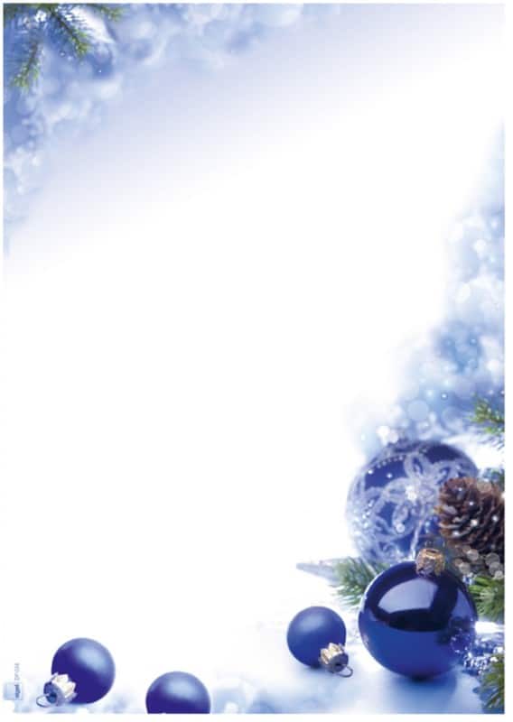 Sigel Greeting Card A4 90 gsm Blue Harmony 100 Sheets