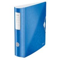 Leitz 180° Active WOW Lever Arch File A4 82 mm Blue 2 ring 1106 Polyfoam Portrait Recycled 60%