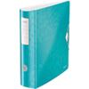 Leitz 180° Active WOW Lever Arch File A4 82 mm Ice Blue 2 ring Polyfoam Portrait Recycled 60%