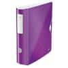 Leitz 180° Active WOW Lever Arch File A4 82 mm Purple 2 ring 1106 Polyfoam Portrait Recycled 60%