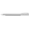 Faber-Castell Ambition Fountain Pen Stainless Steel Medium Blue