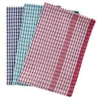 Tea Towels Rice Weave Assorted 45 x 70cm Pack of 10