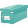 Leitz Click & Store WOW CD Storage Box Laminated Cardboard Ice Blue 143 x 352 x 136 mm