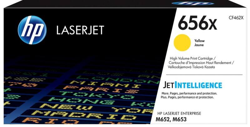 HP 656X Original Toner Cartridge CF462X Yellow