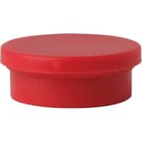 Niceday Whiteboard Magnets 20MM Red 2 x 2 cm Pack of 10