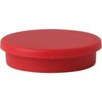 Viking Whiteboard Magnets Red 2 kg Bearing Capacity 30 mm Pack of 10