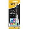 BIC 4-Colours Stylus Retractable Ballpoint Pen Medium 0.4 mm