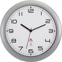 Alba Analog Wall Clock HORNEWRC M 30 x 5.5cm Silver Grey