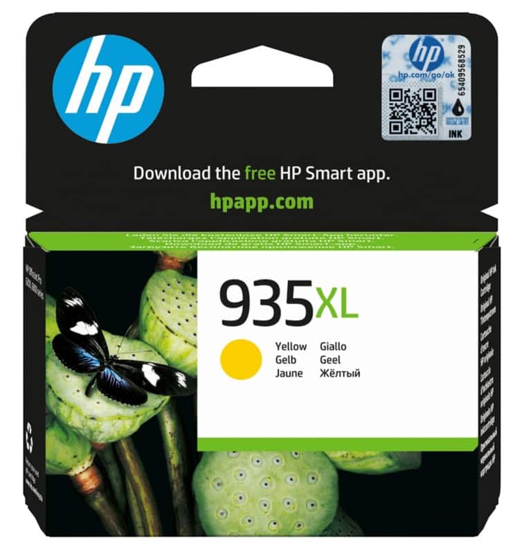 HP 935XL Original Ink Cartridge C2P26AE Yellow