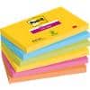 Post-it Super Sticky Notes 127 x 76 mm Rio De Janeiro Assorted Colours 6 Pads of 90 Sheets