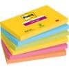 Post-it Carnival Super Sticky Notes 127 x 76 mm Assorted Colours Rectangular 6 Pads of 90 Sheets