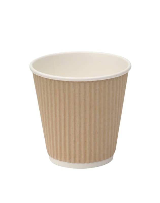 Benders Disposable Cup Paper 225 ml 80 mm Brown Pack of 25