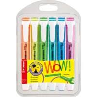 STABILO Swing Cool Highlighter Chisel Assorted Pack of 6