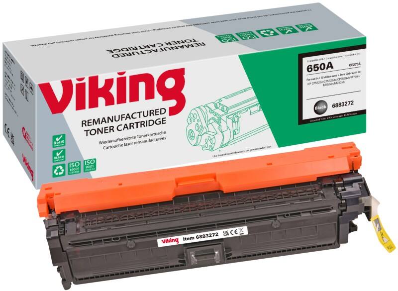 Viking 650A Compatible HP Toner Cartridge CE270A Black