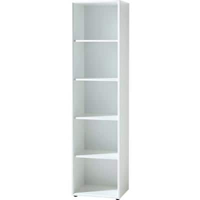 Germania Bookcase Monteria White 500 x 370 x 1,960 mm