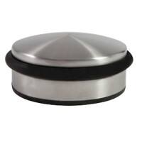 Alba Weighted Doorstop 110 x 40mm Silver
