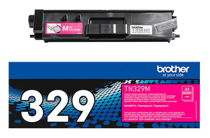 Brother TN-329M Original Toner Cartridge Magenta