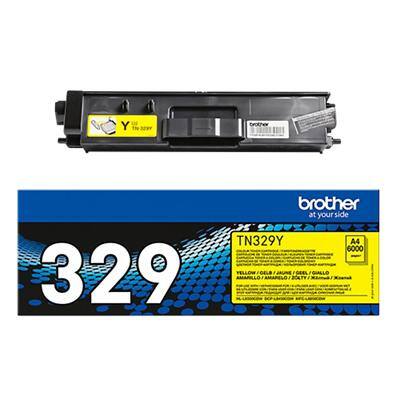 Brother TN-329Y Original Toner Cartridge Yellow