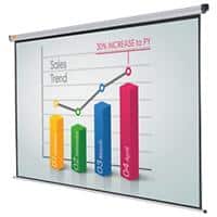 Nobo Wall Mounted Projection Screen 1902392W Format 16:10 175 x 109 cm