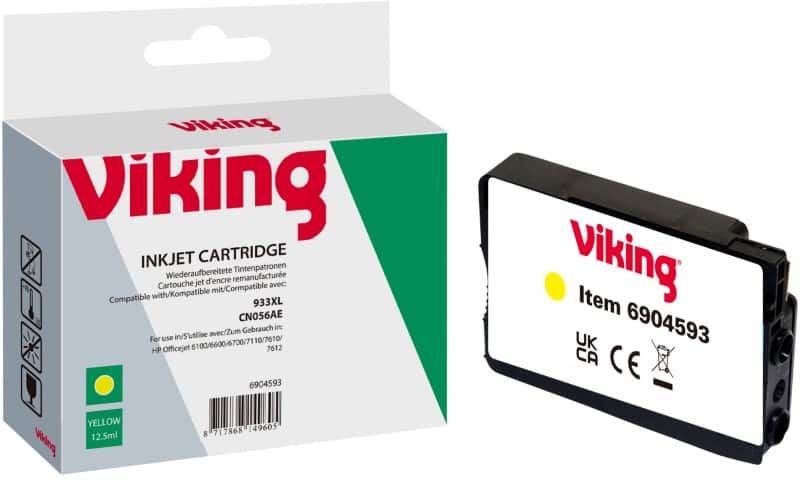 Viking 933XL Compatible HP Ink Cartridge CN056A Yellow