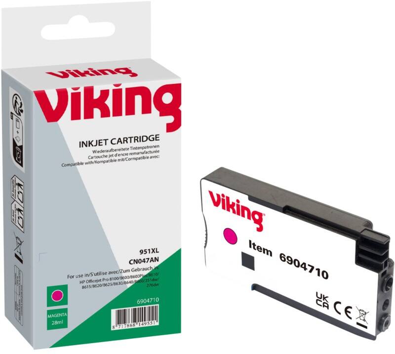 Viking 951XL Compatible HP Ink Cartridge CN047AE Magenta