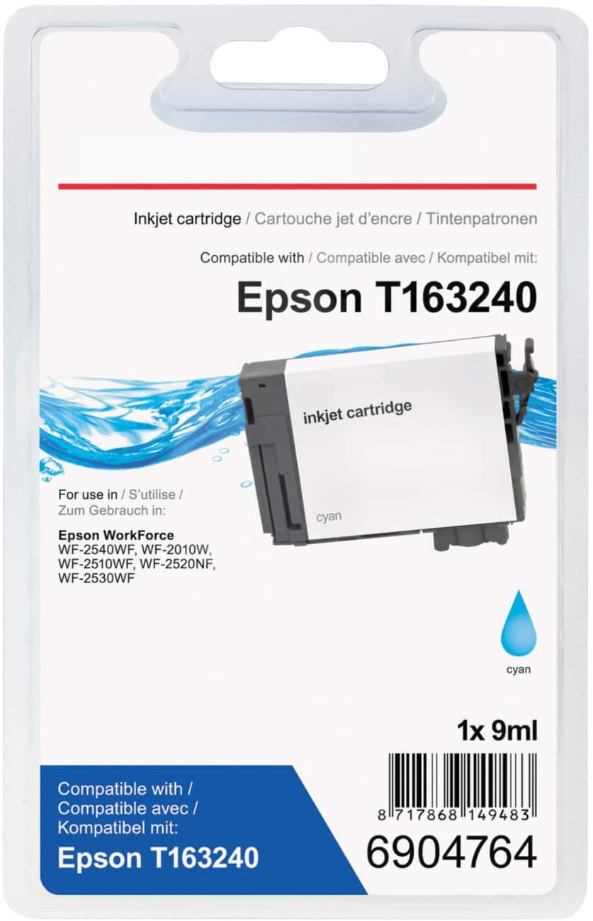 Office Depot Compatible Epson 16XL Ink Cartridge T163240 Cyan