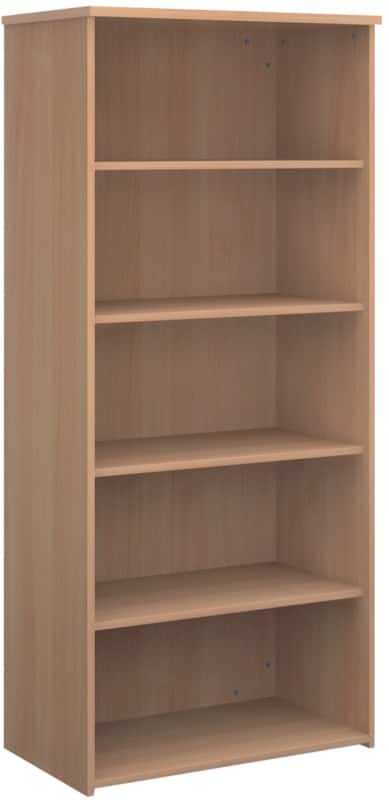 Dams international bookcase with 4 shelves universal 800 x 470 x 1790 mm beech