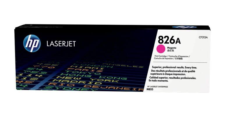 HP 826A Original Toner Cartridge CF313A Magenta