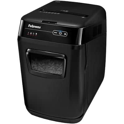 Fellowes AutoMax 150C Cross-Cut Shredder Security Level P-4 150 Automatic & 8 Manual Sheets