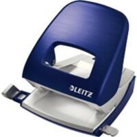 Leitz NeXXt Style Metal 2 Hole Punch 5006 30 Sheets Titan Blue