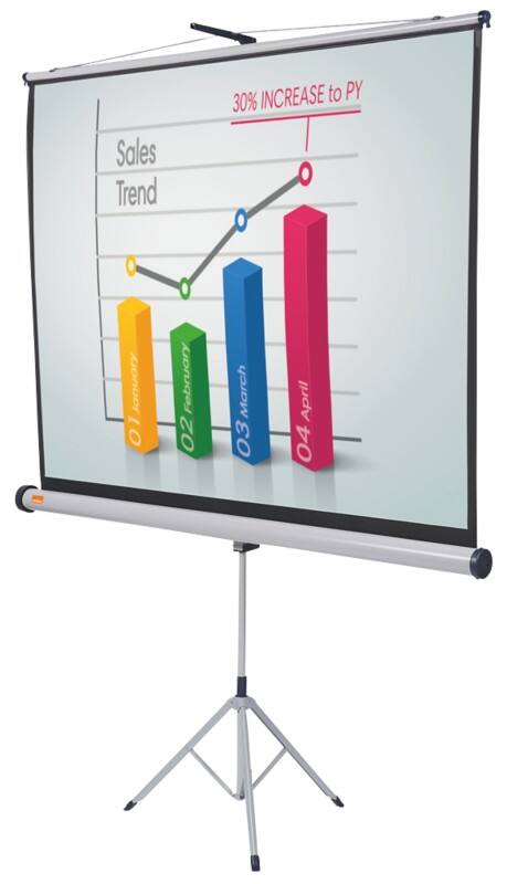Nobo Freestanding Tripod Projection Screen 1902395W Format 16:10 150 x 100 cm