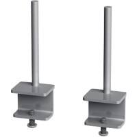 Dams International Fabric Screen Brackets AFSBK-S Aluminium Silver