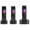 BT Premium Cordless Telephone 90632 Black Trio Handset