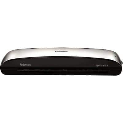Fellowes Spectra A3 Laminator, 300 mm/min. Warm Up Time 4 min up to 2 x 125 (250) Micron