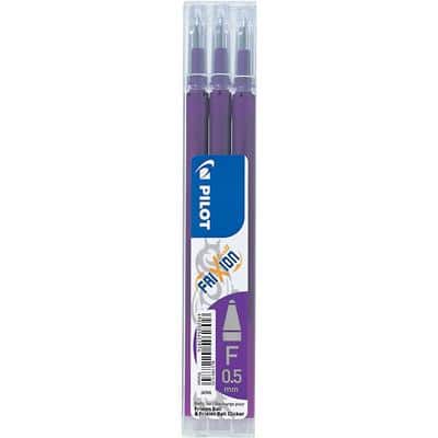 Pilot Refill Frixion Ball Violet Pack of 3