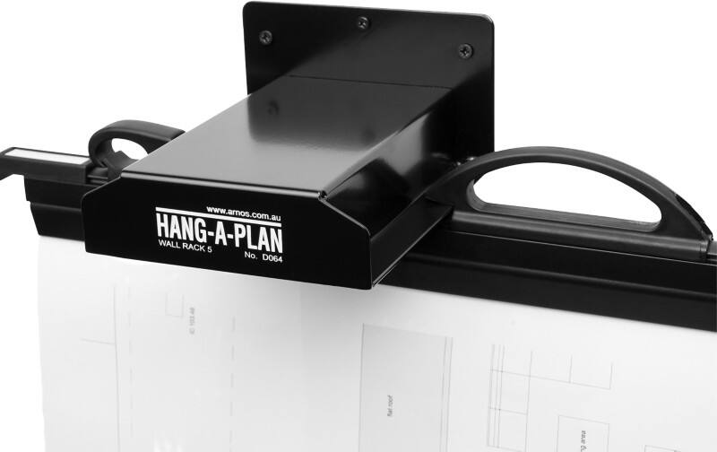 Arnos Binder Rack System for 5 Binders Black D064 14 x 17 x 8 cm