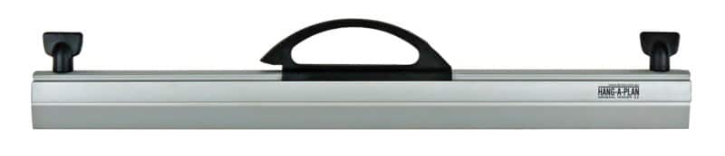 Arnos General Hang-A-Plan Front Loader Binder A2 Aluminium Silver