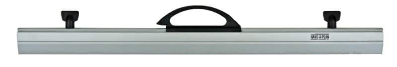 Arnos General Hang-A-Plan Front Loader Binder A1 Aluminium Silver