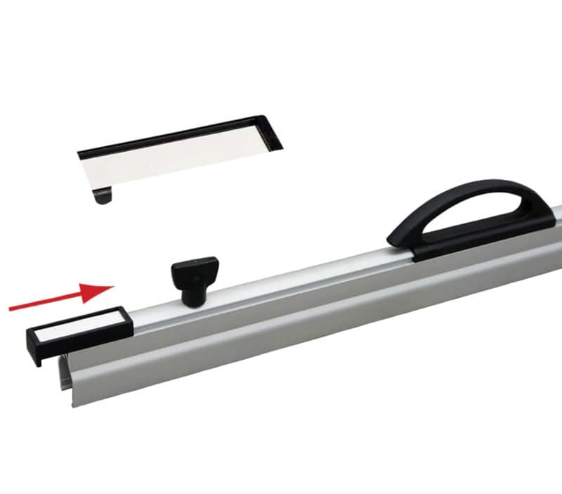 Arnos Index Holders Black, White A0 Polypropylene Pack of 10