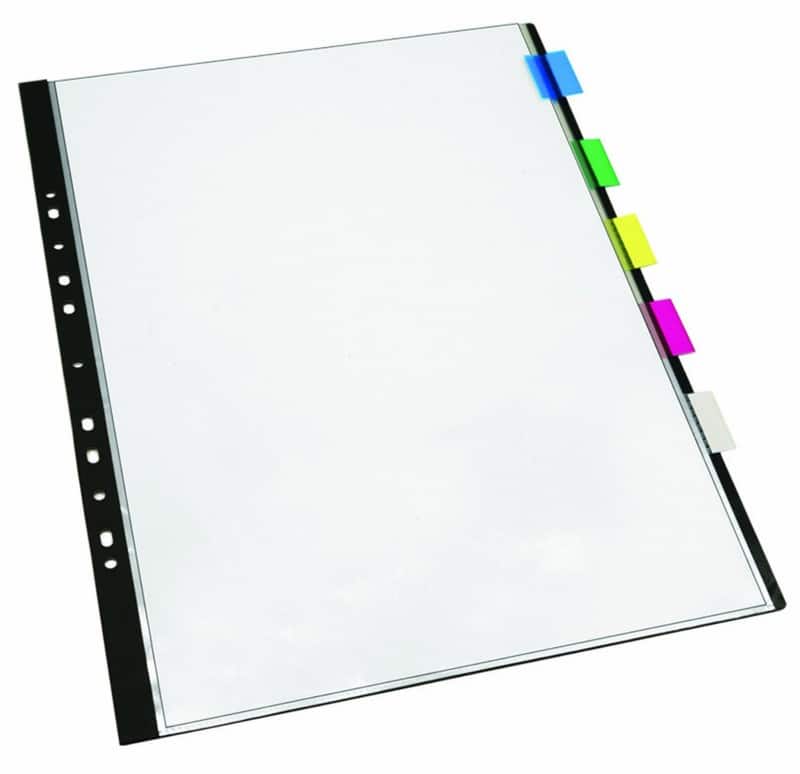 Arnos Display Book A3 Black, White Polypropylene 32 x 1.5 x 42 cm