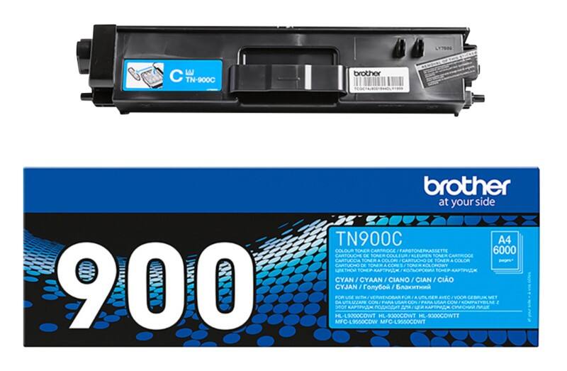 Brother TN-900C Original Toner Cartridge Cyan