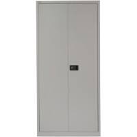 Bisley Stationery Cupboard Grey Steel E782A04-AV4 914 x 400 x 1950mm