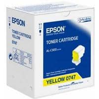 Epson 0747 Original Toner Cartridge C13S050747 Yellow
