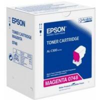 Epson 0748 Original Toner Cartridge C13S050748 Magenta