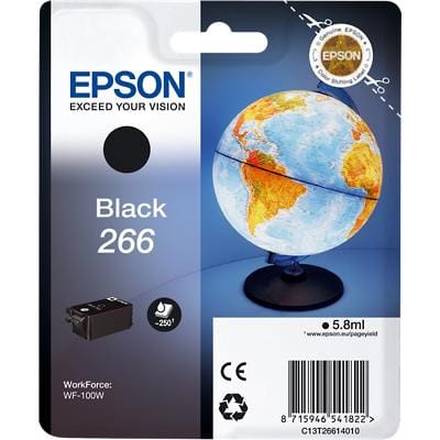 Epson 266 Original Ink Cartridge C13T26614010 Black